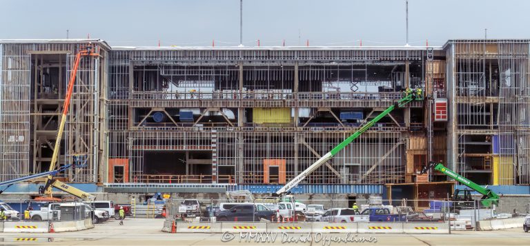 ATL Concourse D widening expansion project construction at Hartsfield-Jackson Atlanta International Airport in Atlanta, Georgia - © 2025 David Oppenheimer - Performance Impressions aviation photography archives - https://performanceimpressions.com Concourse D, D, expansion, expansion project, construction, ATL construction, girders, steel, building, modular, modular construction, add on, widening, modules, Holder Construction Group, C.D. Moody Construction, Bryson Constructors, Sovereign Construction Development, Sovereign Construction, development, building, design, architecture, Mammoet, HJAIA, Delta, Delta Air Lines, Department of Aviation, City of Atlanta, terminal, new terminal, terminal construction, terminal expansion, ATL, Hartsfield-Jackson Atlanta International Airport, Hartsfield-Jackson, KATL, aviation, transportation, airport, Atlanta, Georgia, Clayton County, David Oppenheimer, color, horizontal, United States, 1-14977862771
