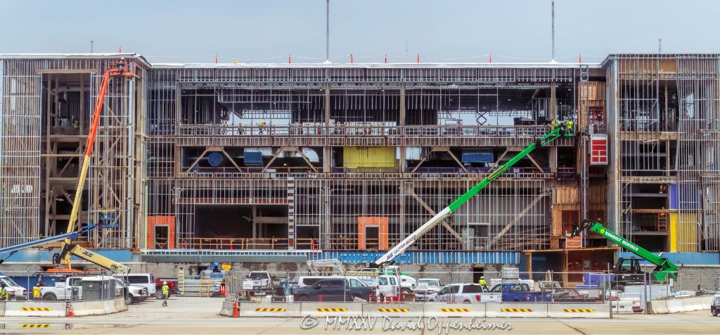 ATL Concourse D Expansion Project Construction at Hartsfield-Jackson Atlanta International Airport