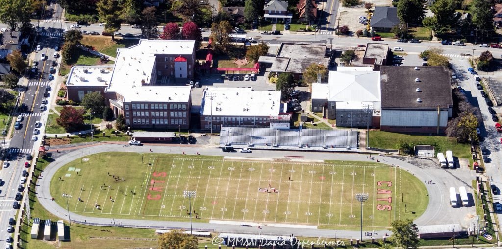 Hendersonville High School Aerial View