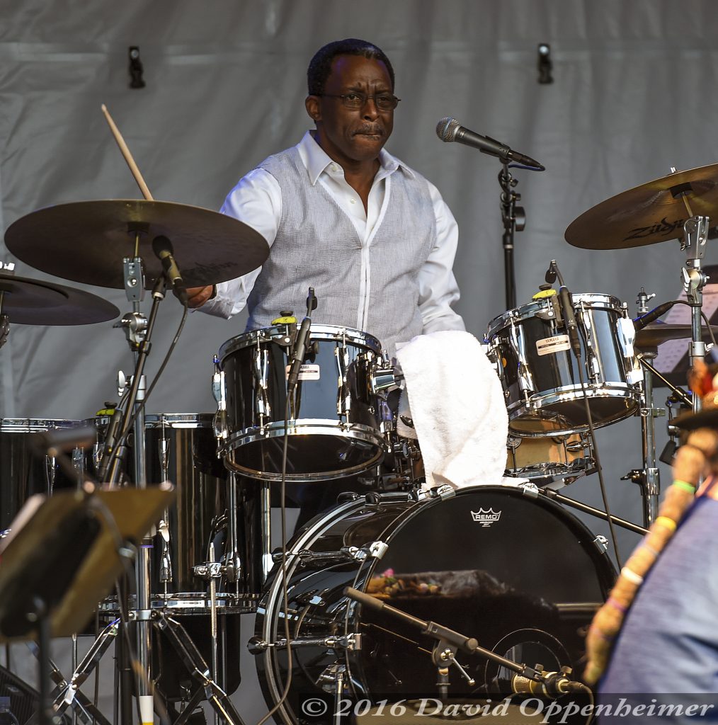 Herlin Riley with Dr