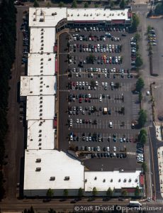 Hillside Plaza Shopping Center Aerial in Federal Way 