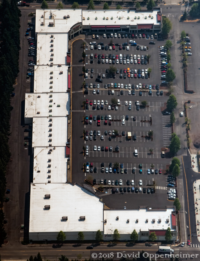 Hillside Plaza Shopping Center Aerial in Federal Way