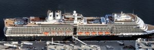 Holland America MS Eurodam cruise ship built by Fincantieri S.p.A. and owned by Carnival Corporation at Port Everglades in Fort Lauderdale, Florida aerial view - © 2024 David Oppenheimer - Performance Impressions aerial photography archives - https://performanceimpressions.com Holland America, MS Eurodam, Eurodam, cruise ship, cruise, Port Everglades, Fort Lauderdale, Florida, aerial view, Fincantieri, Fincantieri S.p.A., Panamax Eurodam, Panamax, Signature-class, Carnival Corporation, cruise ship aerial, CCL, CCL stock, superyacht, megayacht, yachting, ship, vessel, aerial, motor yacht, boat, dock, dockage, Intracoastal, Intracoastal Waterway, decks, South Florida, Broward County, peninsula, resort-style, outdoor living, New River, East Fort Lauderdale, HAL, Fort Lauderdale Port, Port Everglades Cruise Terminal, terminal, cruise terminal, Stranahan River, Lake Mabel, architecture, palm trees, tropical, port, harbor, deepsea, deepwater, deep water, aerial photographer, aerial photography, David Oppenheimer, color, horizontal, United States, VAu 1-530-124, 1-13553735171,