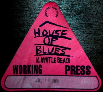 House of Blues Photo Pass