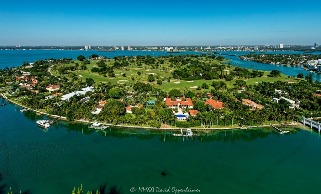 Indian Creek Island Aerial