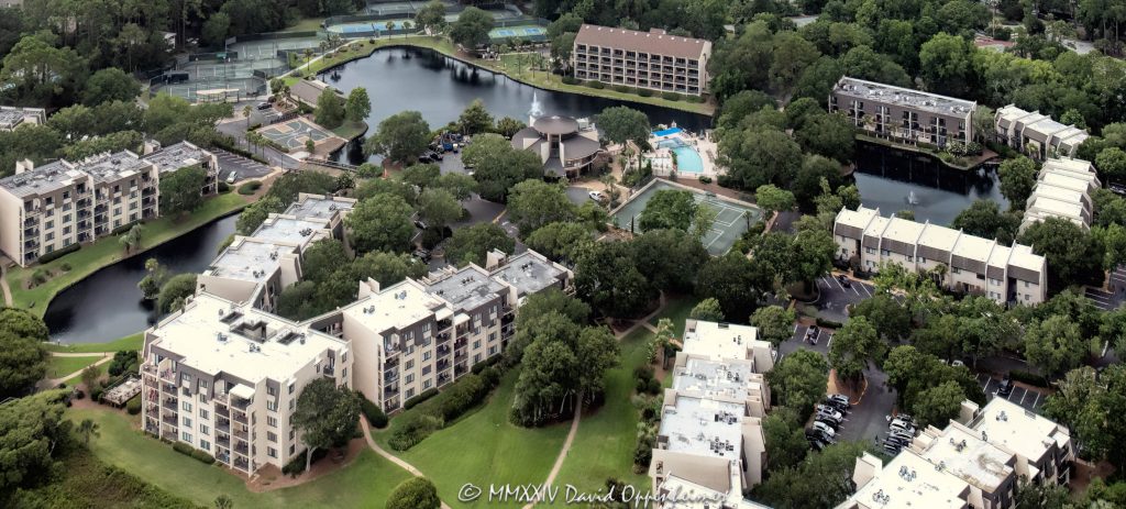 Island Club of Hilton Head South Carolina Aerial View