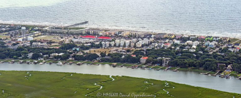 Isle of Palms Downtown Aerial