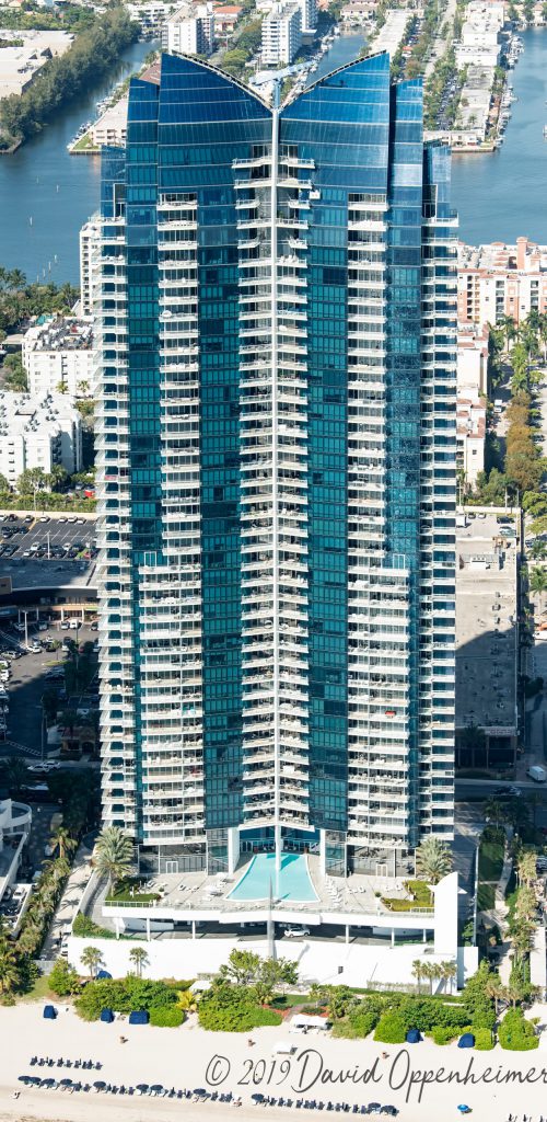 Jade Ocean Condo on Sunny Isles Beach Aerial