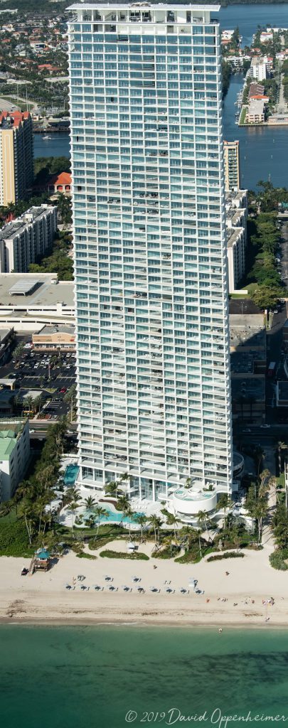 Jade Signature Condos on Sunny Isles Beach Aerial