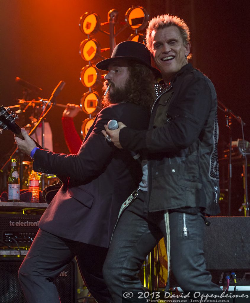 Jim James and Billy Idol