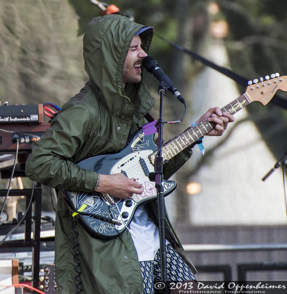 John Gourley with Portugal The Man