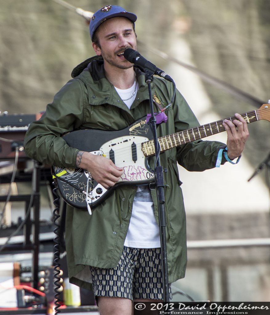 John Gourley with Portugal The Man