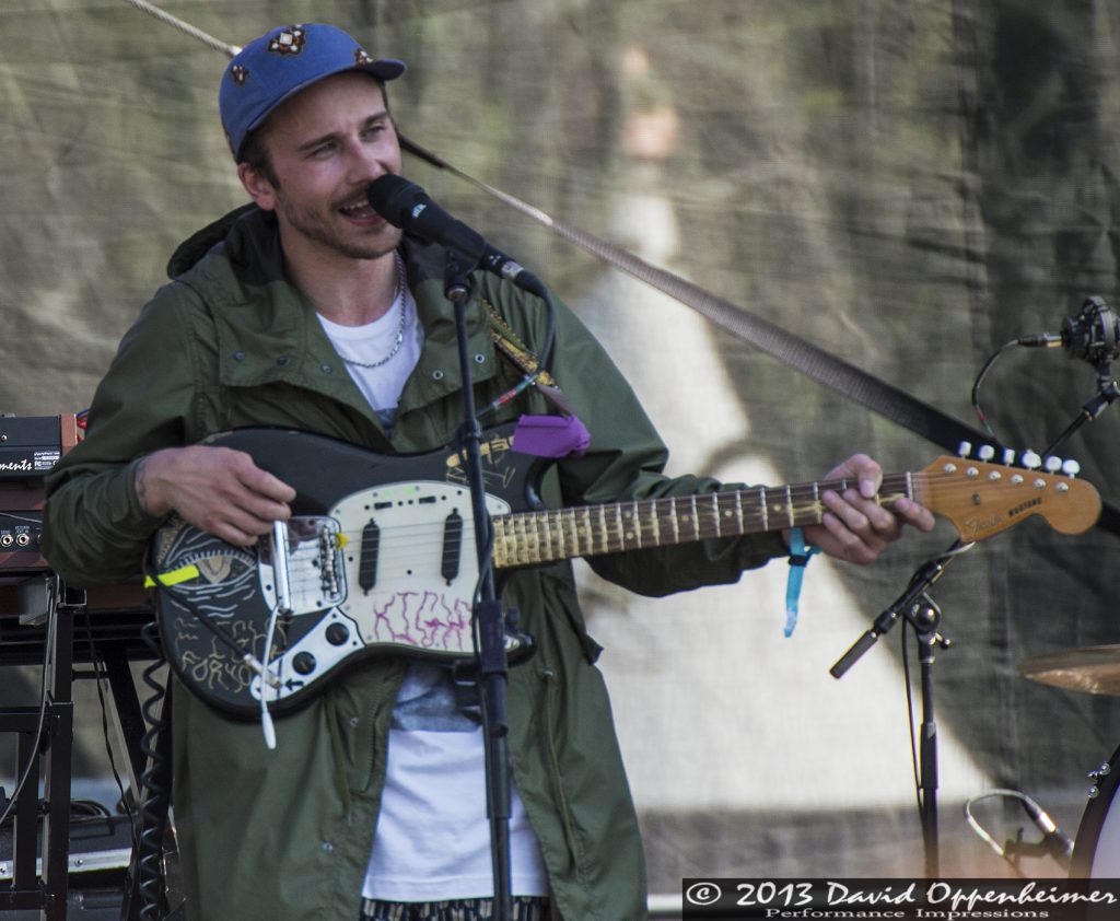 John Gourley with Portugal The Man