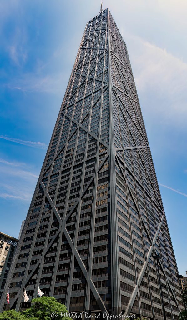John Hancock Center at 875 North Michigan Avenue in Chicago