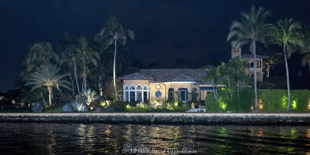 John F. Herma’s luxury waterfront estate at 536 Coconut Isle Drive in Las Olas Isles in Fort Lauderdale, Florida - © 2024 David Oppenheimer - Performance Impressions photography archives - https://performanceimpressions.com John F. Herma, John Herma, 536 Coconut Isle Drive, JFH Transport, Las Olas Isles, 537 Coconut Isle Drive, Fort Lauderdale, Colee Hammock, resort, Las Olas, Las Olas real estate, New River, architecture, real estate, Fort Lauderdale real estate, mansion, sprawling, estate, grounds, property, Florida, 33301, facade, waterfront, luxury real estate, dock, dockage, Intracoastal, Intracoastal Waterway, prestigious, trophy property, South Florida, Broward County, Spanish-style, Mediterranean-style, Mediterranean, terracotta roof, exclusive, resort-style, sunset, palm trees, tropical, David Oppenheimer, color, horizontal, United States, VAu 1-530-124, 1-13553735171,
