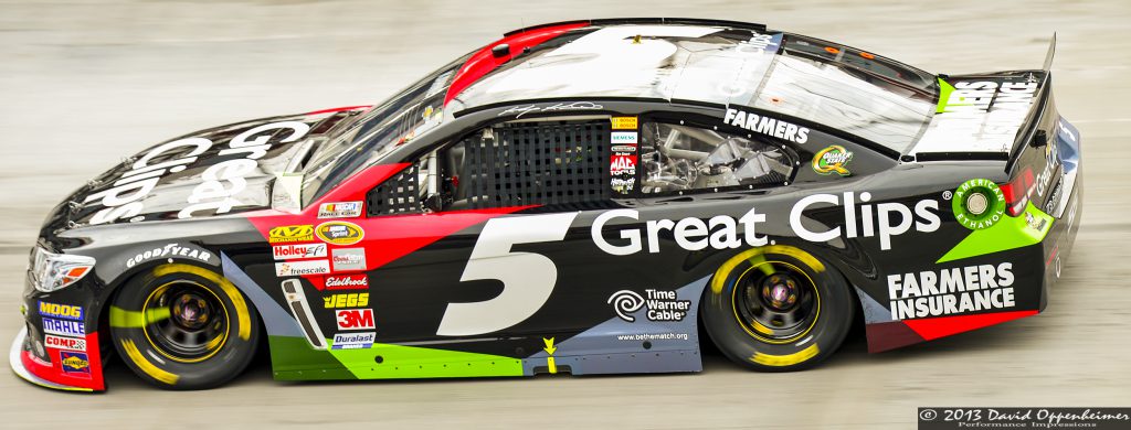 Kasey Kahne at Bristol Motor Speedway during NASCAR Sprint Cup Food City 500