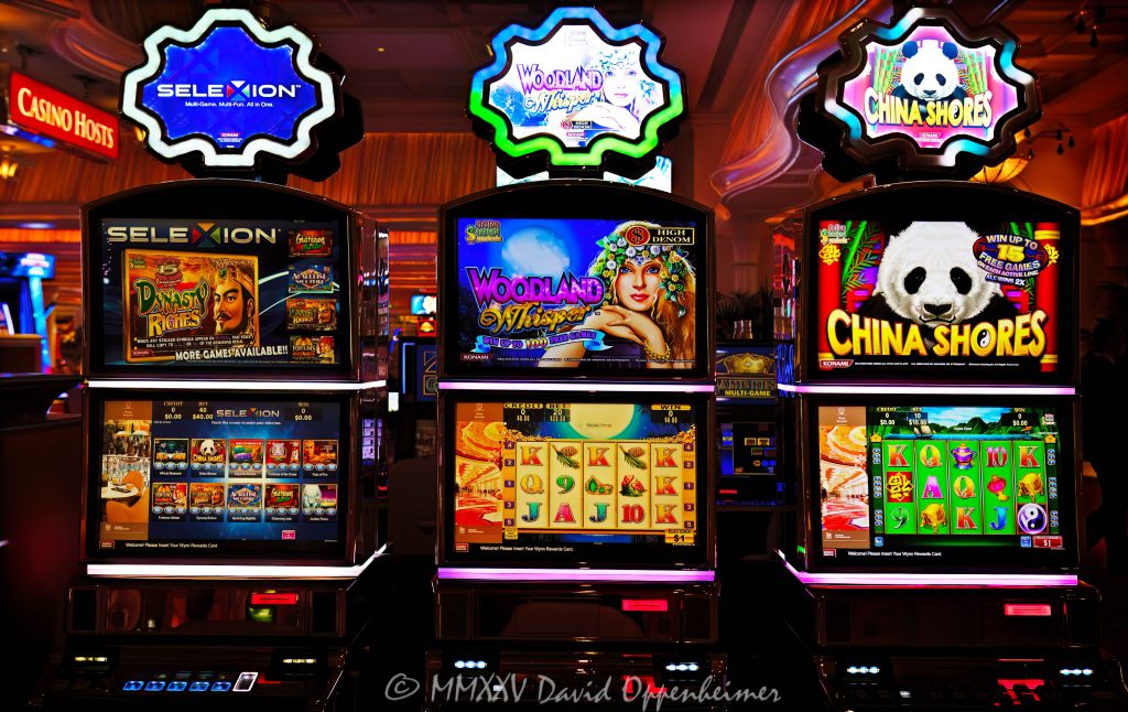 Dynasty Riches, Woodland Whisper, China Shores Slot Machines at Wynn Las Vegas Casino
