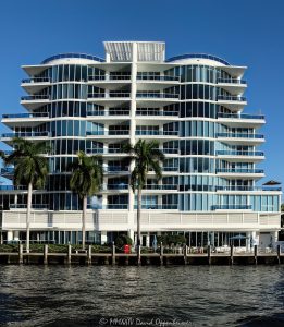 La Rive Condo luxury waterfront condo building at 715 Bayshore Drive in the Central Beach neighborhood of Fort Lauderdale, Florida - © 2024 David Oppenheimer - Performance Impressions photography archives - https://performanceimpressions.com La Rive Condo, La Rive, 715 Bayshore Dr, Central Beach, Sunrise Intracoastal, Bayshore, boutique-style, boutique, luxury condos, luxury waterfront condos, 33304, East Fort Lauderdale, Fort Lauderdale, building, tower, skyscraper, rental, luxury, balconies, condos, residences, New River, architecture, Middle River, real estate, Fort Lauderdale real estate, luxury apartments, Florida, facade, waterfront, luxury real estate, dock, dockage, Intracoastal, Intracoastal Waterway, South Florida, Broward County, Luis Revuelta, Revuelta Vega Leon Architects, Atlantic Properties Group, Atlantic Properties, Coastal Construction, contemporary, modern, exclusive, resort-style, colorful, sunset, palm trees, tropical, ocean, seawall, Atlantic Ocean, David Oppenheimer, color, horizontal, United States, VAu 1-530-124, 1-13553735171,