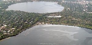 Bde Maka Ska, Bde Maka Ska aerial, Bde Maka Ska lake, Lake Harriet, ake, Lake Calhoun, Lake Calhoun aerial, Lake Calhoun real estate, Chain of Lakes, park, city park, real estate, waterfront, lakefront, beaches, boating, Grand Rounds National Scenic Byway, Hennepin County, Minnesota, Jo Pond, Berry Park, East Bde Maka Ska, Lake Harriet Bandshell Park, Thomas Sadler Roberts Bird Sanctuary, Lakewood Cemetery, Lake Harriet North Beach, boats, marina, moorings, Linden Hills, Uptown, Lake Point, water, aerial, aerial photographer, aerial photography, United States, color, horizontal, David Oppenheimer, 1-13985601741,