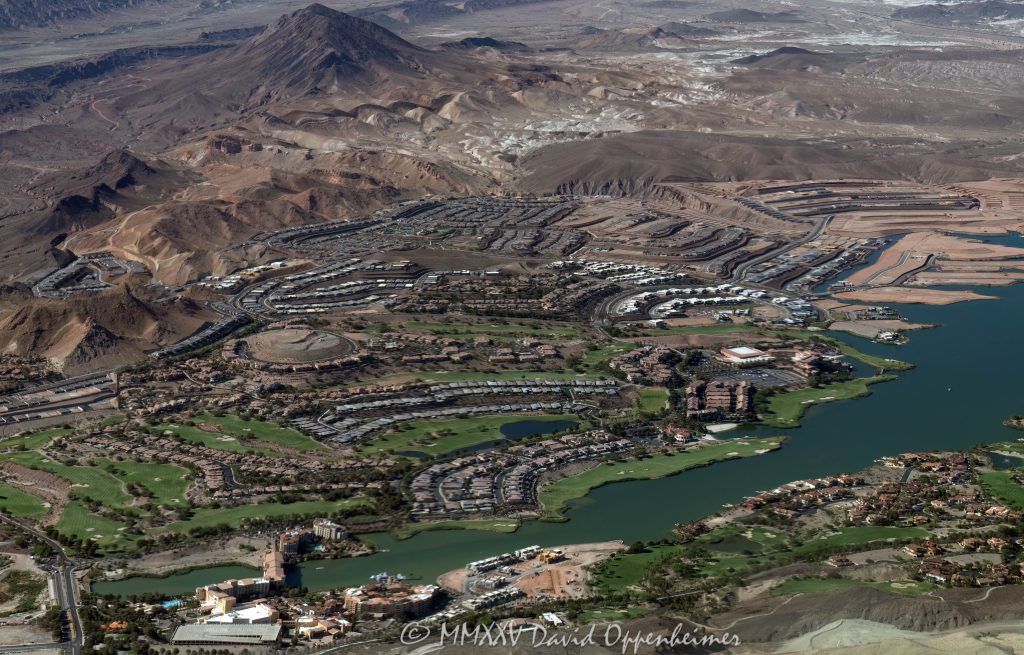 Lake Las Vegas Aerial View