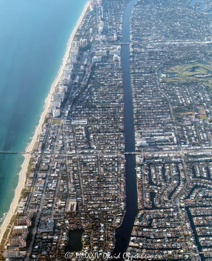 Lauderdale-by-the-Sea in Florida Aerial View