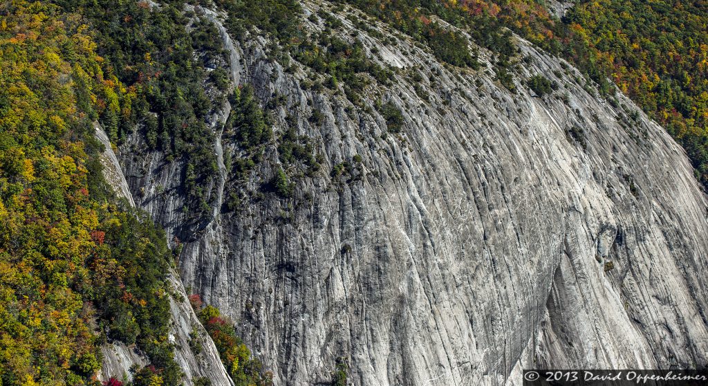 Laurel Knob Granite Cliff in Panthertown Valley