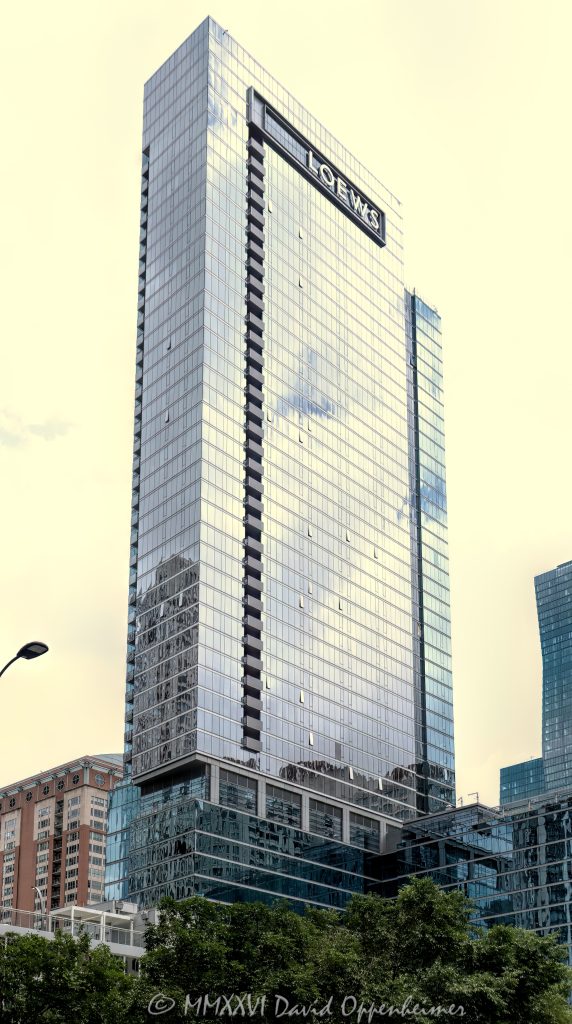 Loews Chicago Hotel at 455 North Park Drive rises in Chicago’s Streeterville neighborhood near the Chicago River, with a contemporary glass-and-steel facade shared by the Loews Hotels downtown property and North Water Apartments. Designed by Solomon Cordwell Buenz and developed by DRW Holdings with The John Buck Company, the mixed-use tower is also known as Loews Hotel Tower and Loews North Park Drive – © 2026 David Oppenheimer – Performance Impressions photography archives https://performanceimpressions.com Loews Chicago Hotel 455 N Park Dr, Loews Chicago Hotel, 455 North Park Drive, 455 N Park Dr, 455 N Park Drive, Loews Chicago Hotel Chicago, Loews Chicago Downtown Hotel, Loews Hotels Chicago, Loews Hotel Tower, Loews North Park Drive, North Water Apartments, North Water, 340 E North Water Street, 340 E North Water St, North Water Apartments Chicago, North Water Street apartments, Streeterville, Streeterville Chicago, downtown Chicago, Chicago Illinois, Chicago IL, Near North Side, North Park Drive, East North Water Street, Chicago River, Navy Pier, Magnificent Mile, Lake Michigan, 60611, facade, building exterior, exterior, hotel facade, apartment tower, glass facade, glass and steel, high rise, tower, hotel tower, mixed use tower, hotel and apartment tower, hotel, luxury hotel, downtown hotel, Chicago hotel, apartments, rental apartments, residential tower, hospitality, travel, tourism, architecture, architectural photography, Chicago architecture, contemporary architecture, commercial architecture, Solomon Cordwell Buenz, SCB, DRW Holdings, DRW Trading Group, The John Buck Company, Magnusson Klemencic Associates, Lendlease, Loews Hotels, Loews Hotels & Co, Loews Corporation, luxury hospitality, hotel brand, Chicago skyline, Illinois architecture, United States, Licensing, image licensing, commercial imagery, photography licensing, art, print, fine art, commercial photography, David Oppenheimer, vertical, 1-15156784411