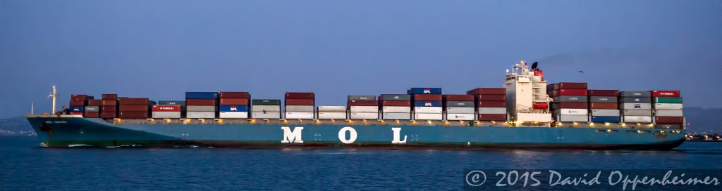 MOL Container Ship