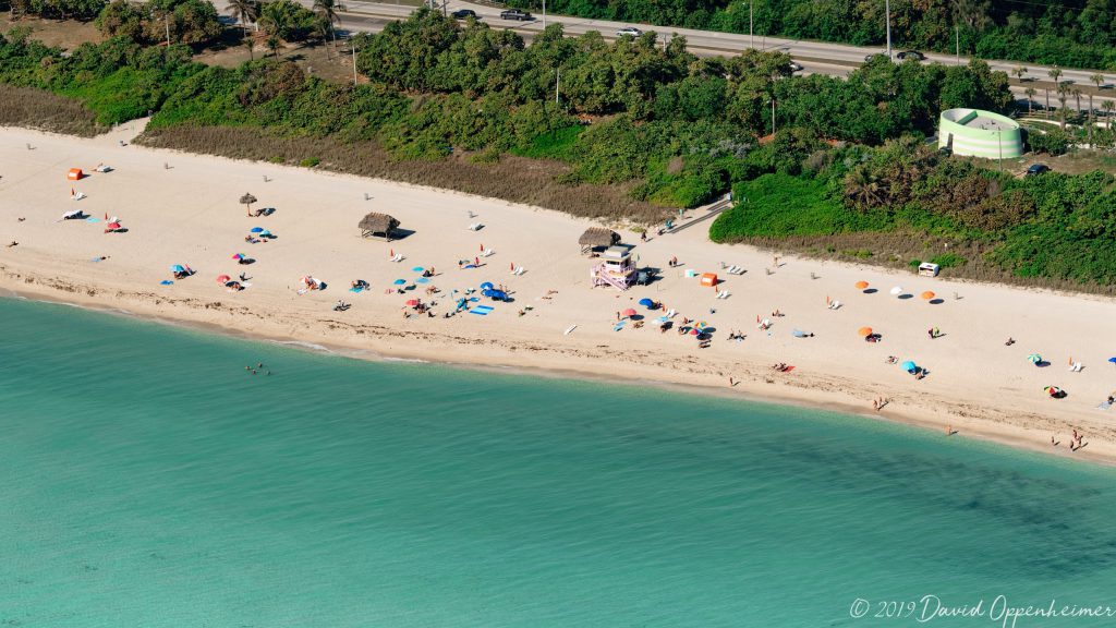 Miami Beach Haulover Naturist Beach Aerial