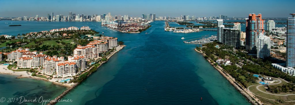 Miami Florida Cityscape Aerial Photo