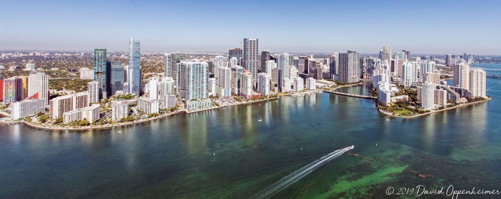 Miami Florida Cityscape Aerial Photo