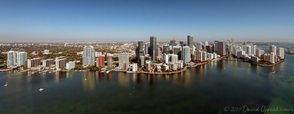 Miami Florida Cityscape Aerial Photo