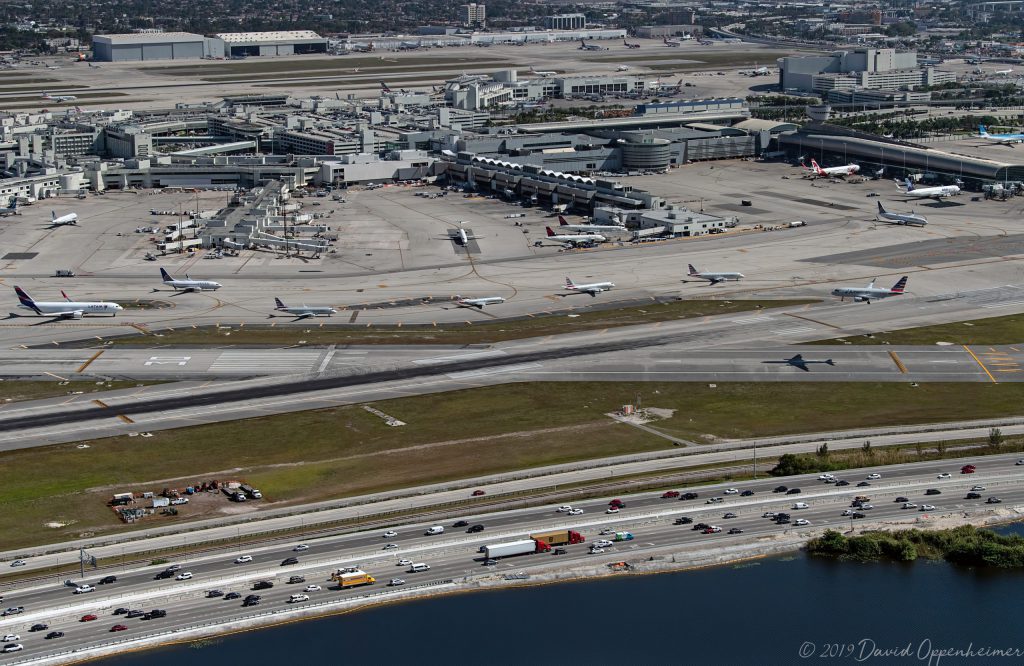 Miami International Airport Aerial Photo
