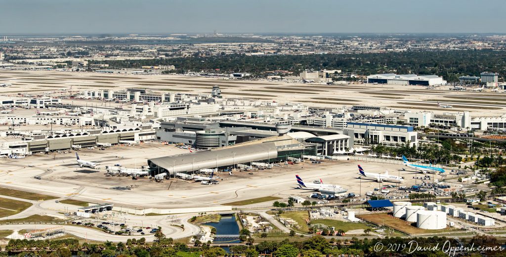Miami International Airport Aerial Photo