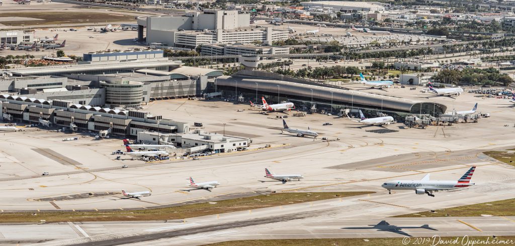 Miami International Airport Aerial Photo