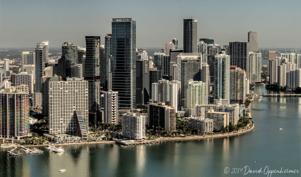 Miami Florida Cityscape Aerial Photo