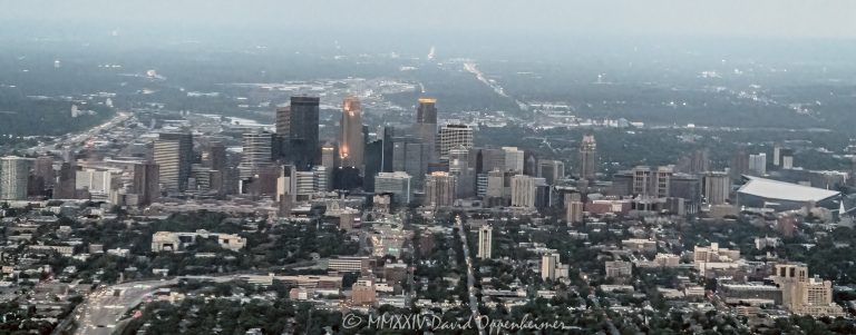 Minneapolis, Minnesota downtown evening skyline aerial view - © 2024 David Oppenheimer - Performance Impressions aerial photography archives - https://performanceimpressions.com Minneapolis, Minnesota, Minneapolis aerial, Downtown Minneapolis, downtown, city, cityscape, landscape, skyline, Minneapolis skyline, architecture, buildings, Hennepin County, Minnesota, aerial, aerial view, aerial photography, aerial photographer, David Oppenheimer, color, horizontal, United States, 1-13985601741,