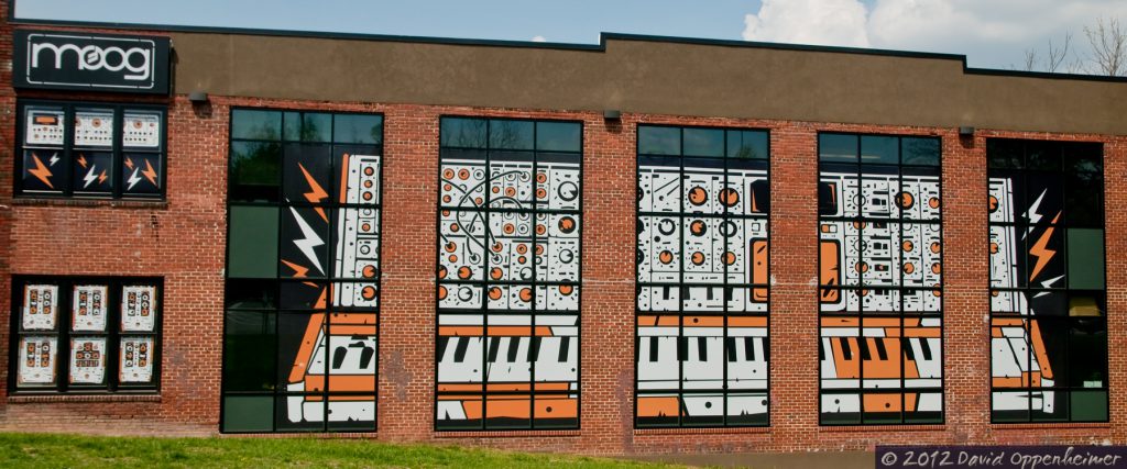 Moog Music Factory and Store in Asheville