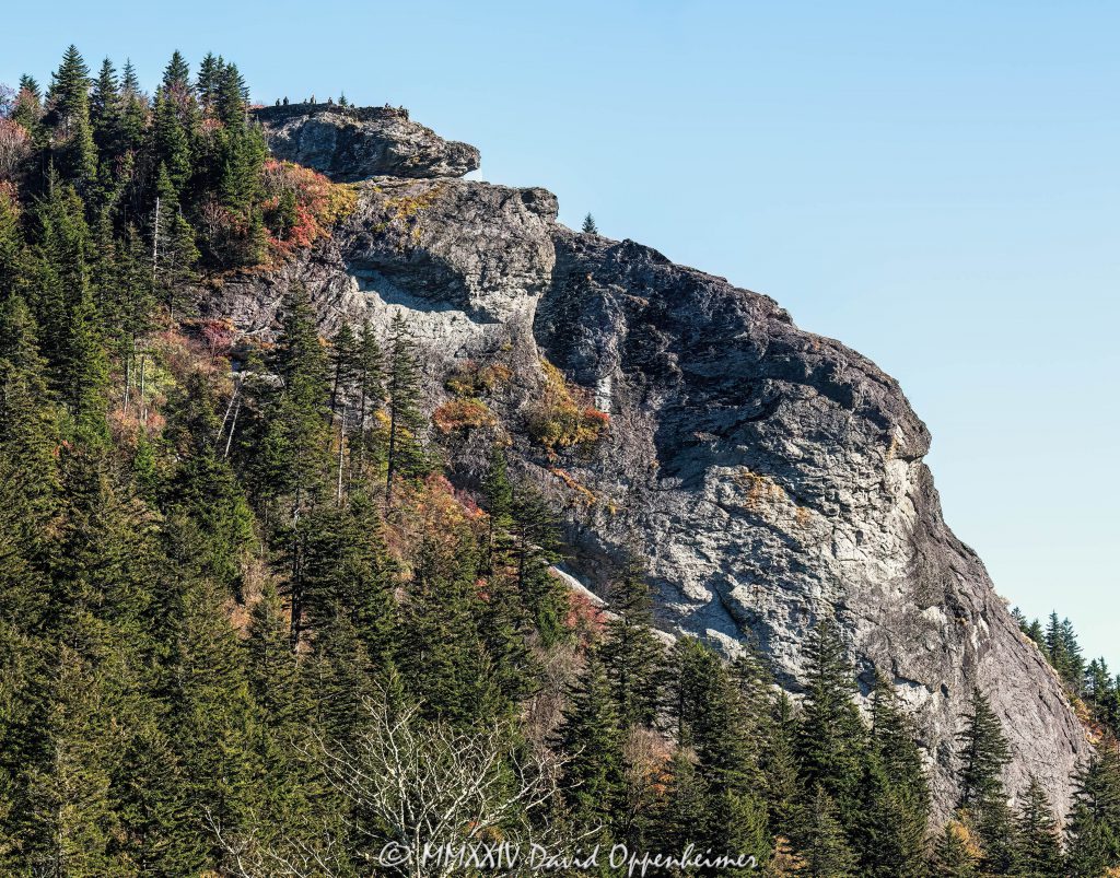 Moonrise at Devil’s Courthouse on the Blue Ridge Parkway