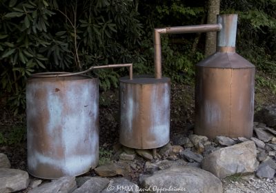 Old Moonshine Still at the Tail of the Dragon at Deals Gap Old Moonshine Still at the Tail of the Dragon at Deals Gap