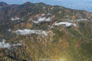 Mount Le Conte Great Smoky Mountains National Park aerial view 7801 1