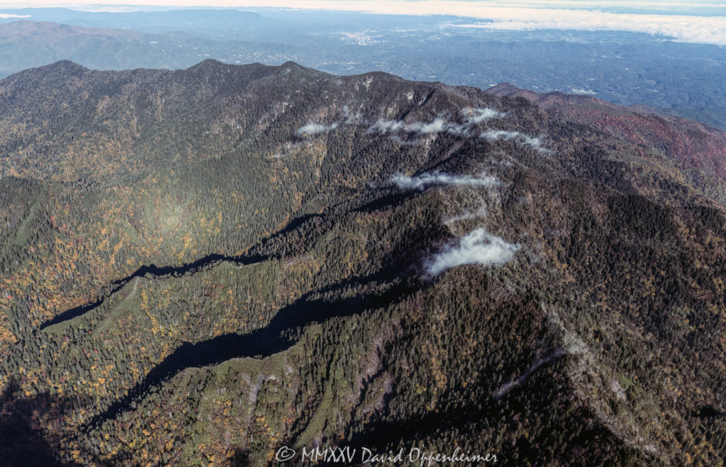 Kuwohi formally Clingmans Dome Observation Tower in the Great Smoky Mountains
