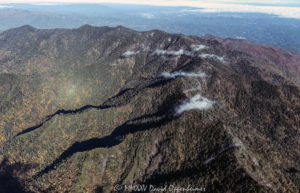 Mount Le Conte Great Smoky Mountains National Park aerial view 7809 1