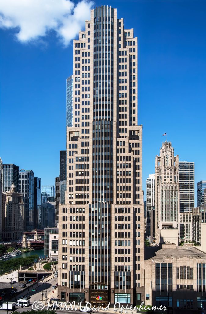 NBC Tower Chicago Art Deco Facade