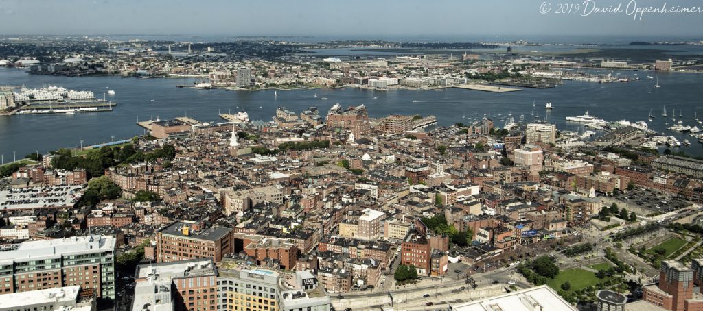 North End Boston Real Estate Aerial
