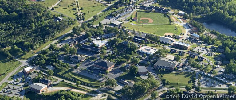 North Greenville University Campus Aerial