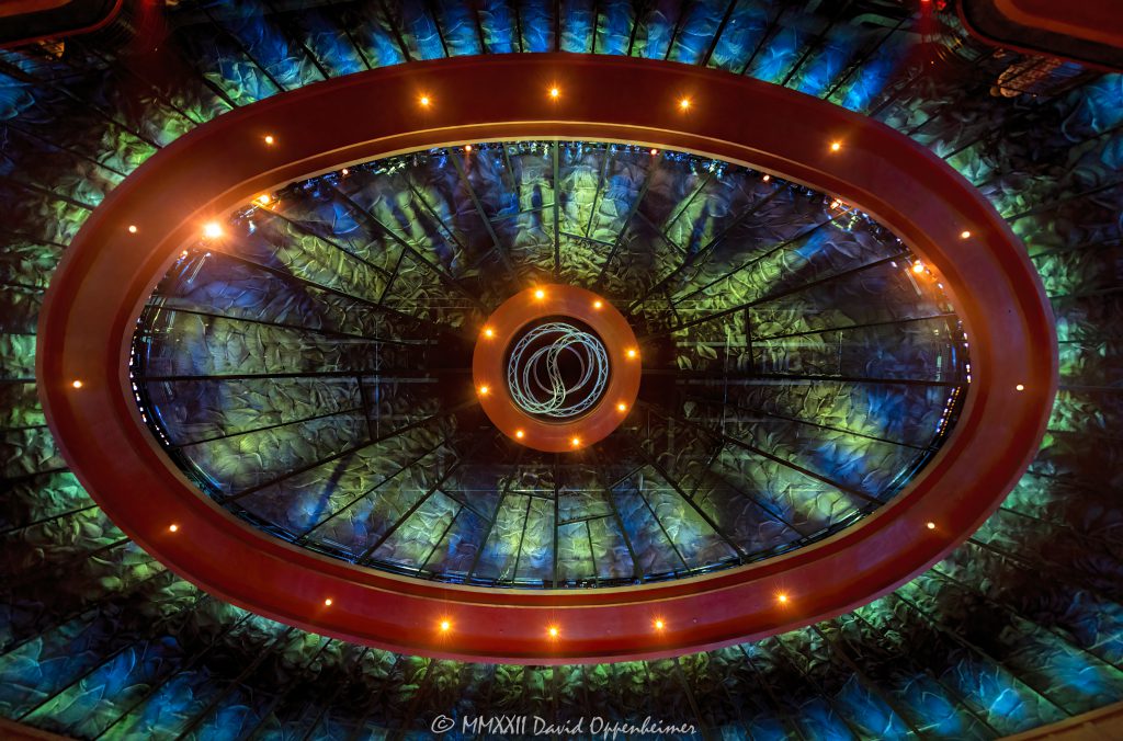 “O” Theatre Showroom Ceiling at the Bellagio Hotel & Casino