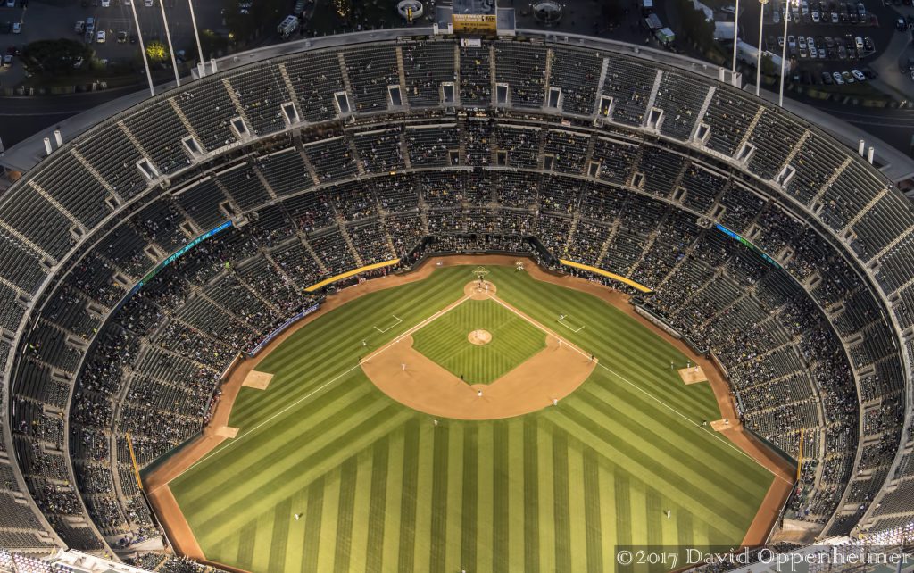 Oakland Alameda Coliseum - O.co Coliseum Aerial