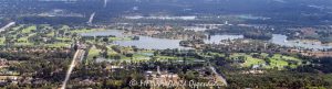 Okeeheelee Golf Course in West Palm Beach Aerial View