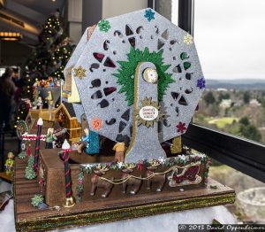 National Gingerbread House Competition at The Omni Grove Park Inn - Santa's Wonder Wheel
